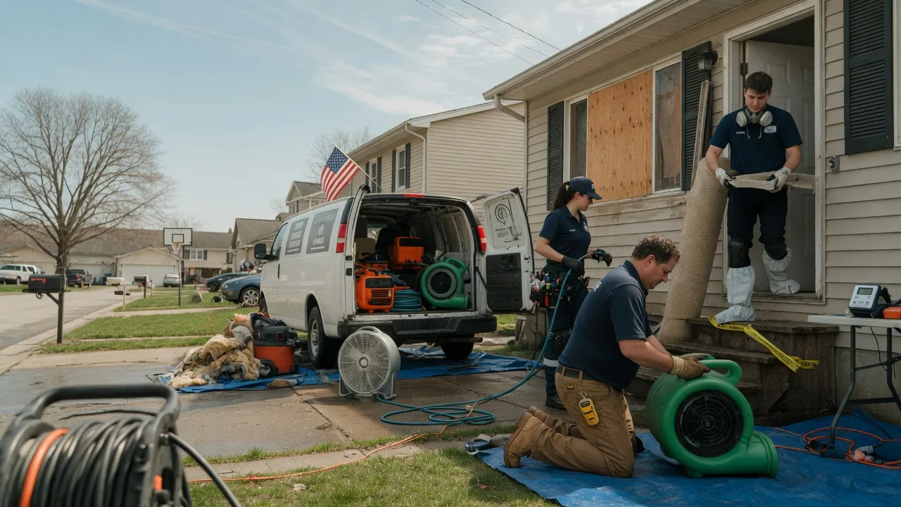 Water Damage Restoration in Louisville, NE near me